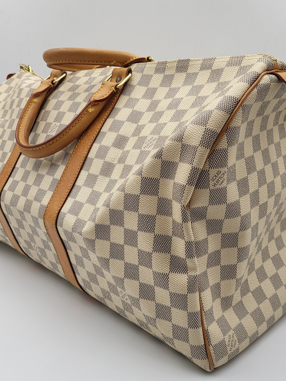 Louis Vuitton Damier Azur Keepall 50..Authentic,.